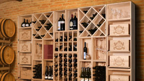 Wine rack system "Vincasa"