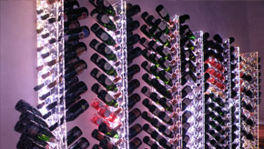 Wine cellar Transparente